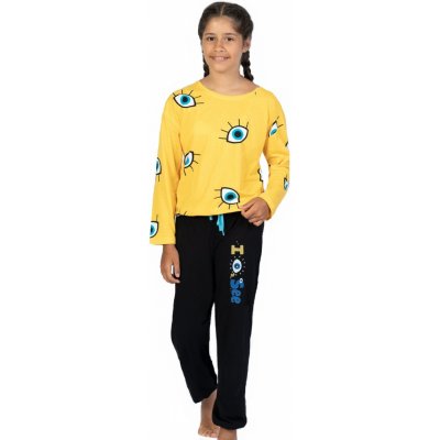 Dětské pyžamo 1F0747 žlutá – Zboží Mobilmania