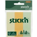 Samolepící záložky Stick'n by Hopax - 76 x 25 mm, pastelový mix, 3 x 50 lístků – Hledejceny.cz