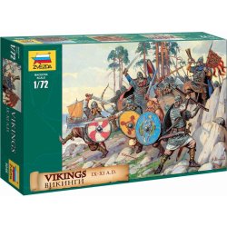 ZVEZDA Wargames (AoB) figurky 8046 - Vikings (1:72)