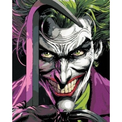 ZUTY Malování podle čísel JOKER S PÁČIDLEM BATMAN 40 x 50 cm – Zboží Dáma