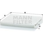 Filtr, vzduch v interiéru MANN-FILTER CU 2035 – Hledejceny.cz