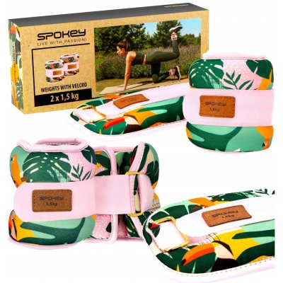 Spokey HOME JUNGLE Závaží na ruce a nohy 2 x 1,5 kg – Zboží Dáma