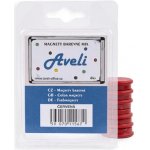 AVELI Set magnetů červená – Zboží Dáma