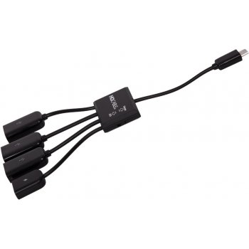 Arkas FH-CL023 OTG 3xUSB - microUSB, černý