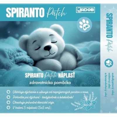 Jadob SPIRANTO Patch náplast 5 x 5 cm 5 ks – Zboží Mobilmania