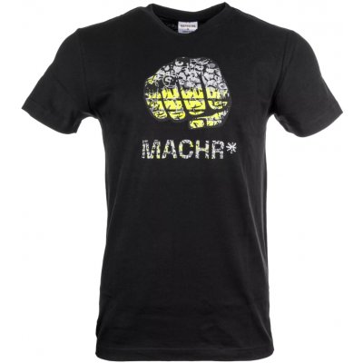 Pánské tričko PREDATOR černo/zelené – Zboží Mobilmania