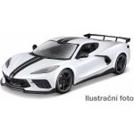 Maisto 2020 Chevrolet Corvette Stingray Coupe bílá 1:18 – Sleviste.cz