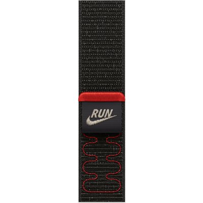 Apple Watch 46mm Midnight Black provlékací sportovní řemínek Nike MGD34ZM/A – Zboží Živě