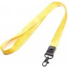 Klíčenka Šňůrka na krk Auto Finesse Luxury Embossed Lanyard Long Yellow