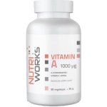 NutriWorks Vitamin A 1000 µg 90 kapslí – Hledejceny.cz