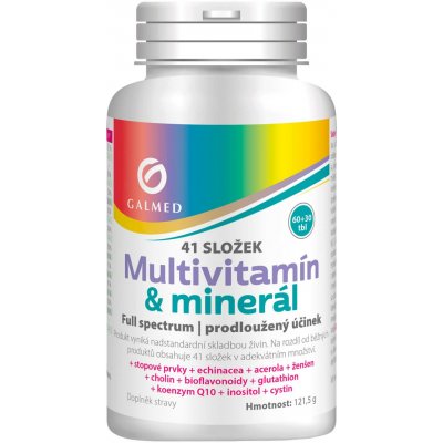Galmed Multivitamín&minerál 60+30 tablet – Hledejceny.cz