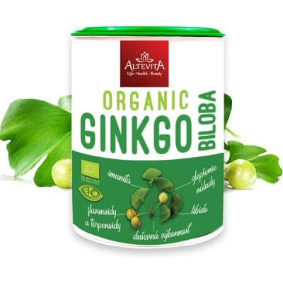 Altevita BIO Ginko Biloba prášek 90 g – Zboží Mobilmania