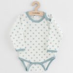 Kojenecké celorozepínací body New Baby Classic II dino mátový – Zboží Dáma
