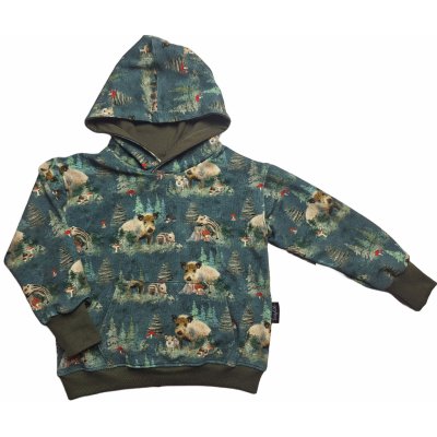 Lesejček mikina s kapucí PRASÁTKA – Zboží Dáma