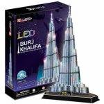CubicFun 3D puzzle Svítící Burdž Chalífa 136 ks – Sleviste.cz