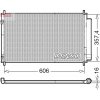 Autoklimatizace a nezávislé topení DENSO Kondenzátor, klimatizace DCN50058