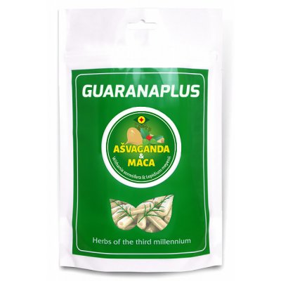 Guaranaplus Ašvaganda + Maca XL 400 kapslí