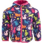 Pidilidi bunda softshellová dívčí s potiskem a pevnou kapucí PD1103-01 Holka – Zboží Dáma