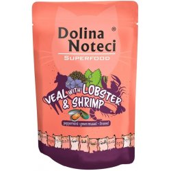 Dolina Noteci Superfood Cat Veal with Lobster & Shrimp 85 g