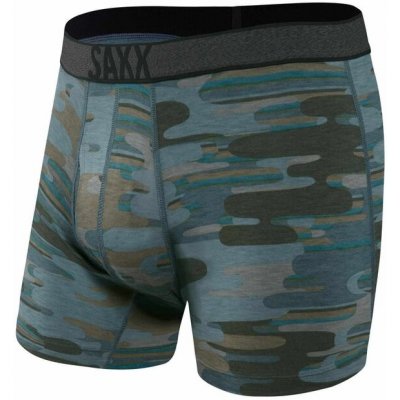 Saxx Viewfinder Boxer Brief Fly blue up in smoke camo