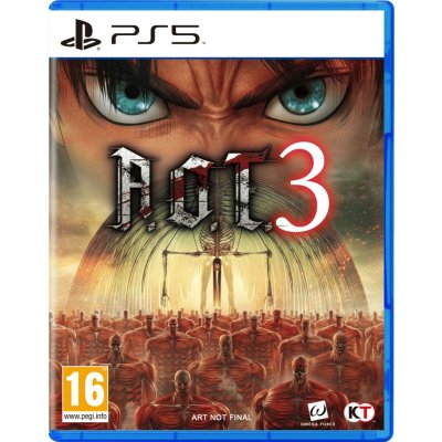 Attack On Titan 3 - PS5 – Zboží Mobilmania