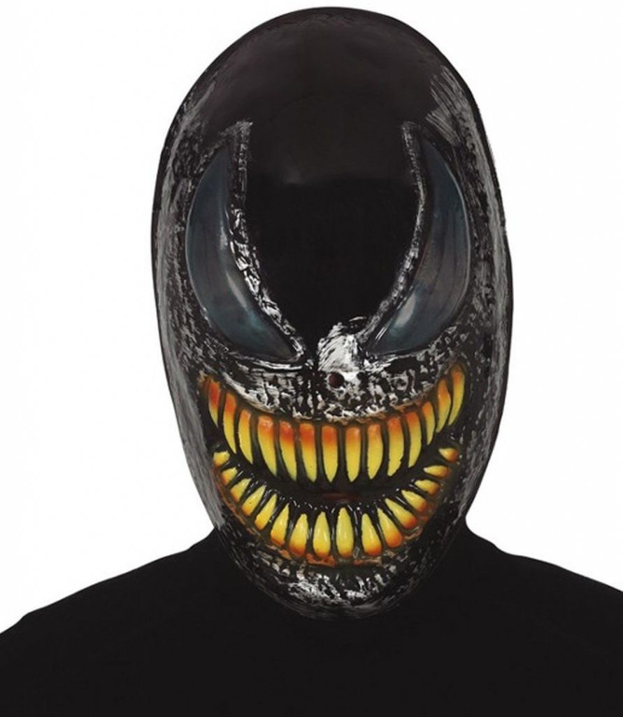 Venom maska na Halloween
