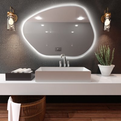 Baltica Design Bright Stain 100x72 cm bílá 5904107918648 – Hledejceny.cz