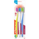 Elmex Zubní kartáček super soft 3 ks – Zboží Mobilmania