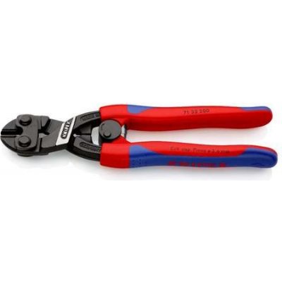 Knipex 71 32 200 Kompaktní kleště na čepy CoBolt 200 mm - černě atramentované, vícesložkové návleky – Zboží Dáma