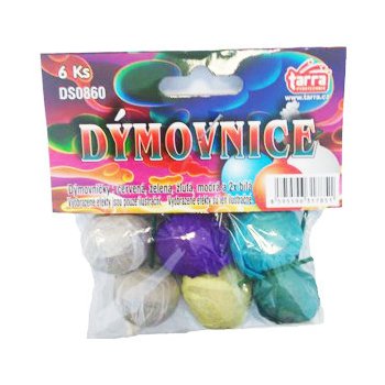 Dýmovničky COLOR BALLS 6 ks