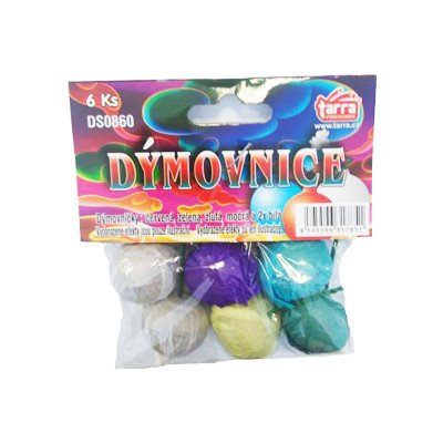 Dýmovničky COLOR BALLS 6 ks – Zboží Dáma