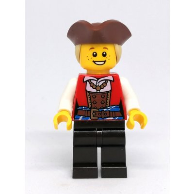 LEGO® LN2383 NOVÁ MINIFIGURKA ŽENA PIRÁTKA STŘEDOVĚK – Zboží Mobilmania