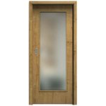 Sapeli Elegant Komfort M40 posuvné dub sukatý 80 x 197 cm Satináto bílé – Hledejceny.cz