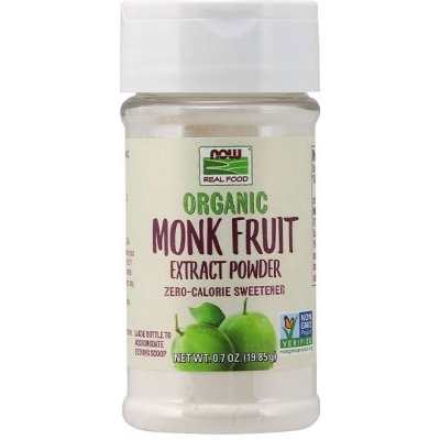 Now Foods Monk Fruit Extract sladidlo s nulovým obsahem kalorií 19.85 g – Sleviste.cz