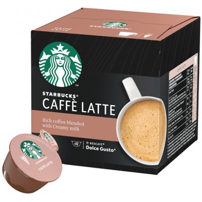 Nescafé Dolce Gusto STARBUCKS CAFFE LATTE 12 kapslí