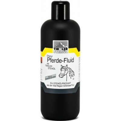 Tiroler steinöl fluid pro koně s kamenným olejem 0,5 l – Sleviste.cz