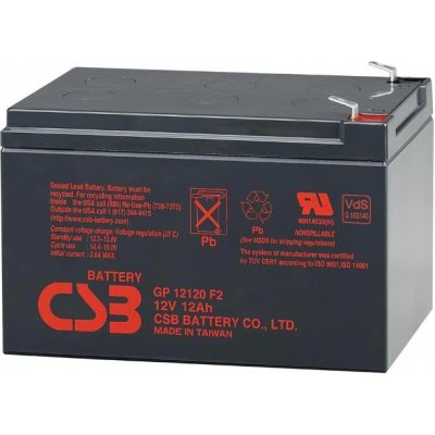 CSB 12V 50Ah HRL12200W – Zboží Živě