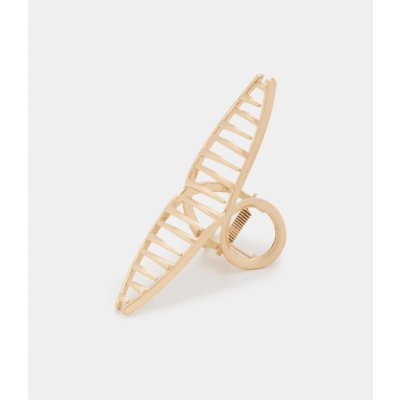 Zlatý kovový skřipec na vlasy – Zboží Mobilmania