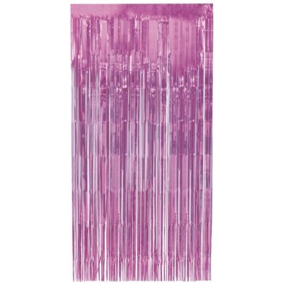 Párty závěs světle růžový 1 m x 2 m – Zboží Dáma