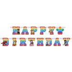 Amscan Banner Happy Birthday Tlapková patrola barevný 180 cm – Sleviste.cz