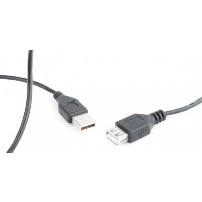 Gembird CC-USB2-AMAF-75CM/300-BK USB 2.0, 0,75m, černý – Zbozi.Blesk.cz
