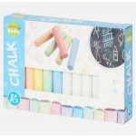 Teddies Křídy tabulové 8cm barevné 24 ks v krabičce 12 x 10 x 2 cm – Sleviste.cz