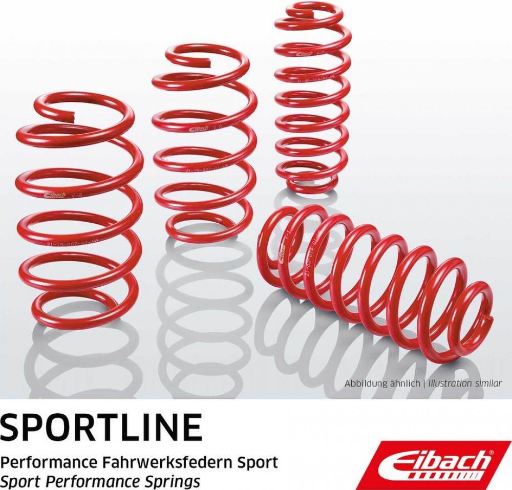 Kit Molle Eibach Sportline Per Audi A4 Avant B9 | Ribassamento 45mm Anteriore E 40mm Posteriore