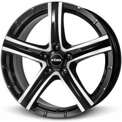 RIAL QUINTO 9x19 5x120 ET48 Diamond black polished – Hledejceny.cz
