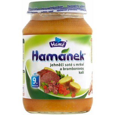 HAME Jehněčí+mrkev+brambory 190 g – Zbozi.Blesk.cz