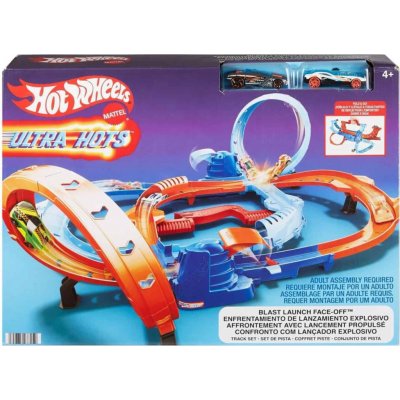 Hot Wheels Ultra Hots Blast Launch Face-Off HXR71 – Hledejceny.cz