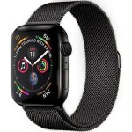 SES Elegantní kovový pásek pro chytré hodinky Apple Watch 45 mm 7.série - černý 9931 – Hledejceny.cz