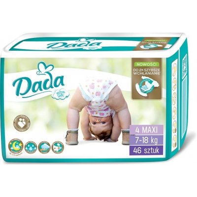 Dada Extra Soft 4 7-18 kg 46 ks – Zbozi.Blesk.cz