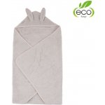 Bo Jungle Osuška ECO Grey Rabbit 90 x 90 cm – Zbozi.Blesk.cz