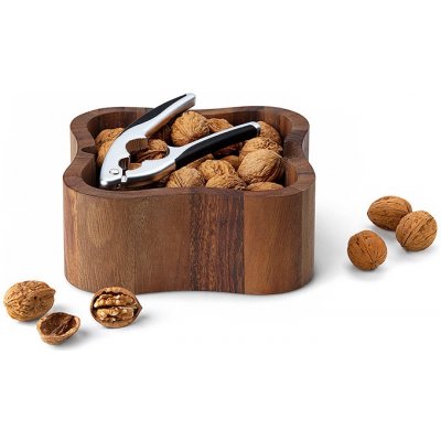 Miska na ořechy s louskáčkem akácie - Continenta – Sleviste.cz
